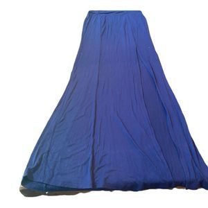 Tobi Maxi Skirt Blue Size Small